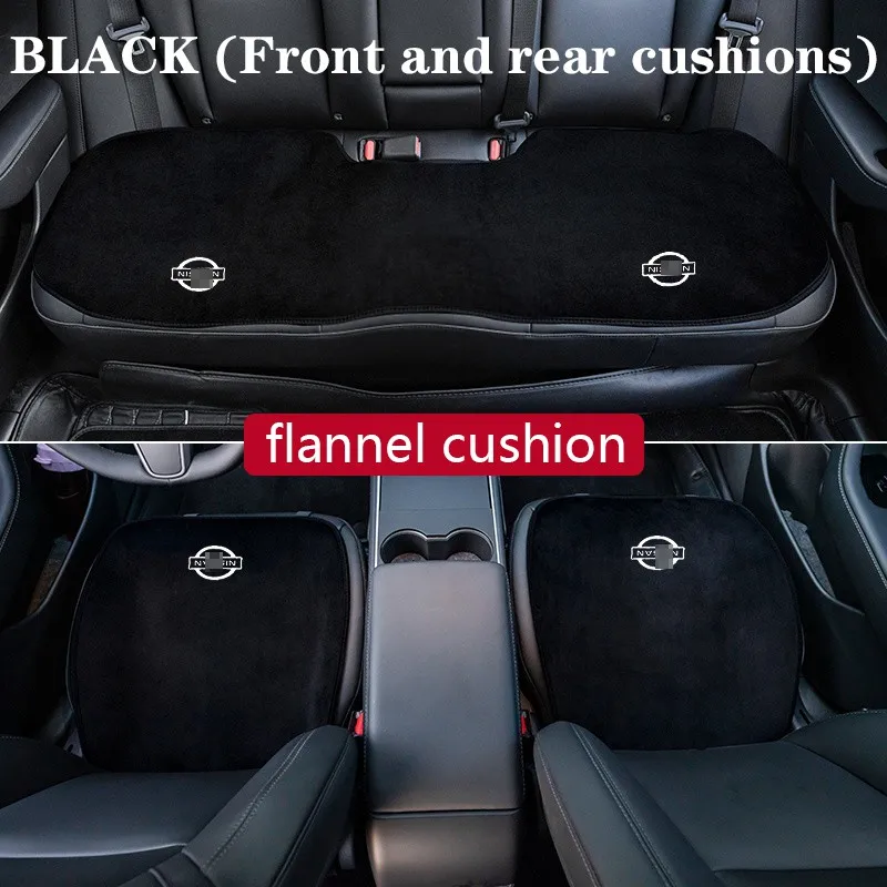 PNSL-funda protectora para asiento de coche, cojín de respaldo delantero y trasero para Nissan Juke x-trail Tiida Qashqai Versa Teana Leaf series