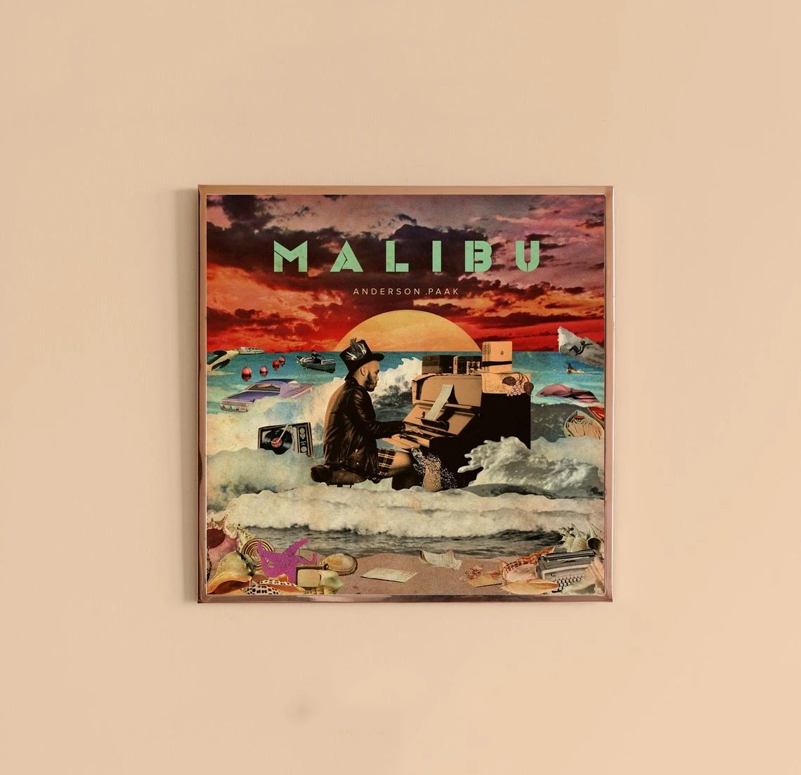 Anderson Paak -  Malibu Music Album Cover Canvas Poster Home Wall Painting Decoration (No Frame)