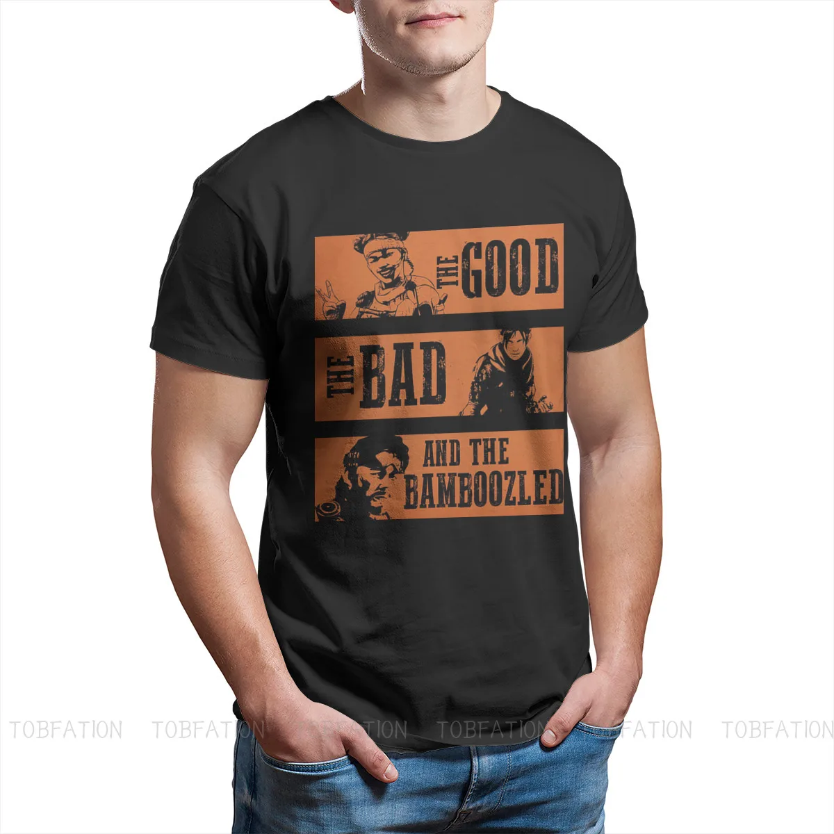 Apex Legends Shooter Battle Royale Game The Good The Bad and The Bamboozled Tshirt Clothes Cool Design Cotton Men T Shirt