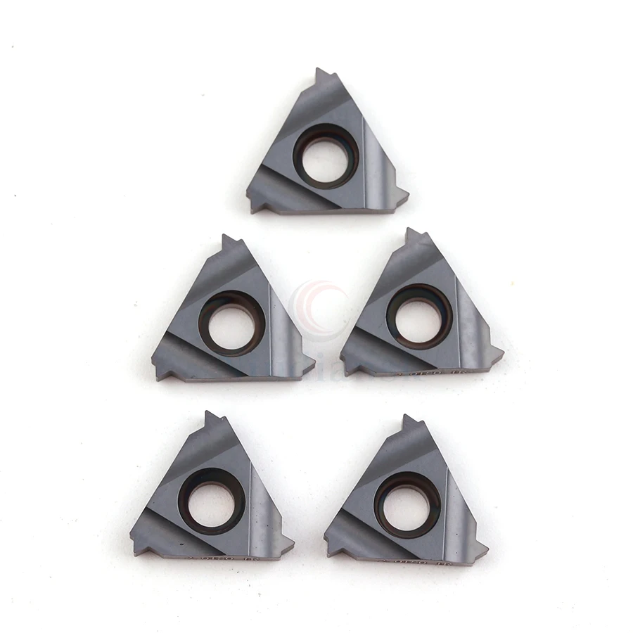 10PCS DESKAR 16IR 0.5/1.0/1.25/1.5/1.75/2.0/2.5/3.0 ISO LDA Internal thread carbide insert to cut steel and stainless steel part
