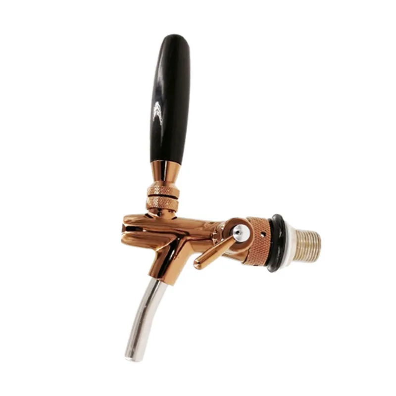 TWELVETAP-Adjustable Beer Tap, Drinking of Barreled Beer Machine Valve, Wine Faucet for Home Bar, Club Brewing, FD-814T