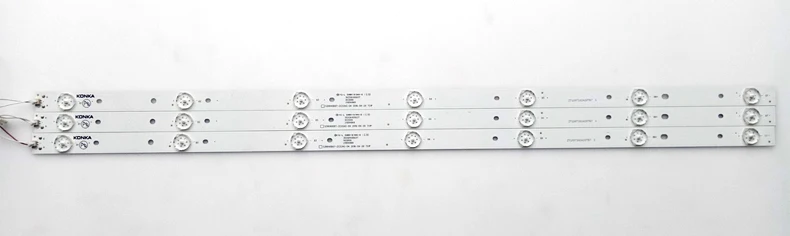 3 stücke neue 9 LED streifen JS-D-JP4320-091EC JS-D-JP4320-081EC FÜR 43L35 E42F2000