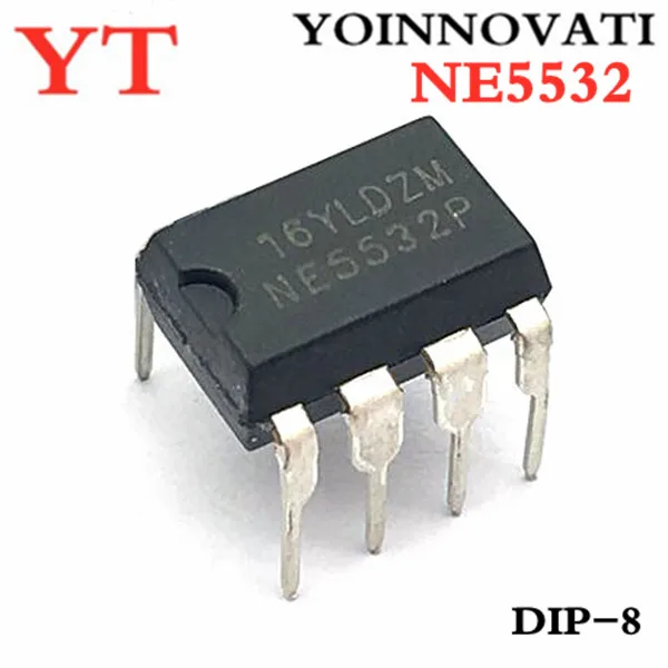 50pcs 100pcs NE5532 5532 IC OPAMP GP 10MHZ DIP8 IC