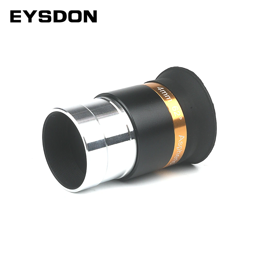 EYSDON 4mm 62° Aspheric Eyepiece 1.25 Inch Lens Ocular for Astronomical Telescope