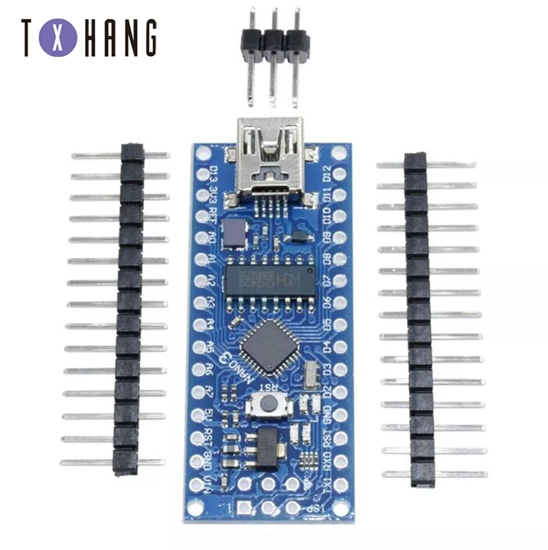 Nano V3.0 ATmega168 / 328P / FT232 3.3 / 5V 16M microcontroller for Arduino ATF, with diy electronics from Bootloader