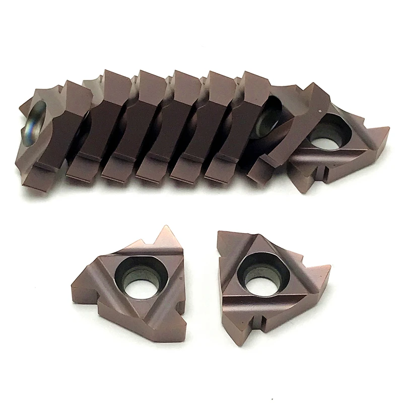 MMT22IR AG60 Utensile per tornitura filettatura Inserto in metallo duro Utensile da taglio Filettatura esterna Utensile per tornio CNC Inserto filettato di alta qualità