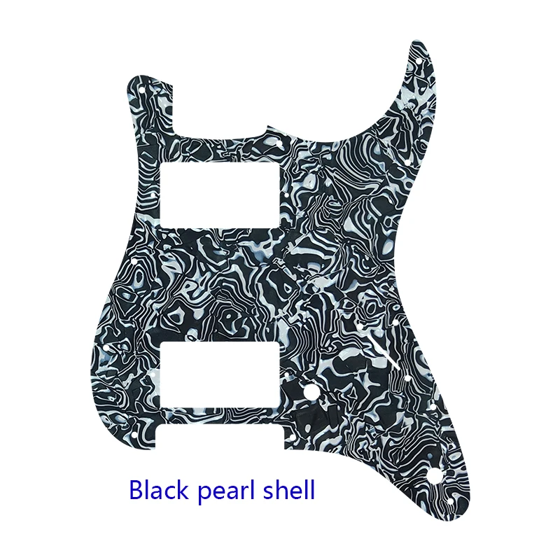 Fei Man Guitar Pickguard For US,11 Holes Scratch Plate,HHPAF,Humbucker Coil For USA,Mexico Fd Strat Guitar Parts,2 Control Holes