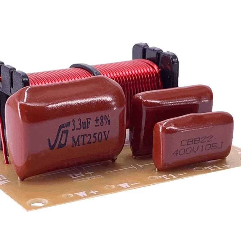 2022 novo Cs-455 alto-falante conversão divisor de freqüência 3 vias crossover filtros com agudos ajustáveis baixo