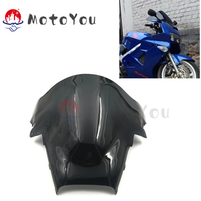 For Honda VFR800 VFR800Fi RC46 98-01 Front Wind Shield Deflectors ABS  Windshield Windscreen VFR 800 VFR-800 1998 1999 2000 2001 - AliExpress  201355758