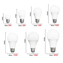 10PCS LED Bulb 20W 3W E27 AC220V #3