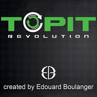 Topit Revolution by Edouard Gimmick Close up Magic Tricks Magician Street Stage Magic Object Vanishing Appearing Magic Bag Fun