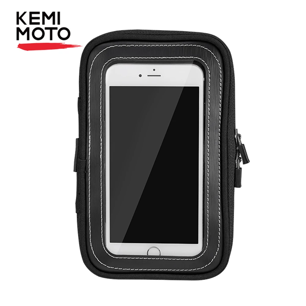 

KEMiMOTO Motorcycle Magnetic Tank Bags 6.5" Touch Screen Cell Phone GPS Bag For BMW R1200GS For Kawasaki For Sportster Touring