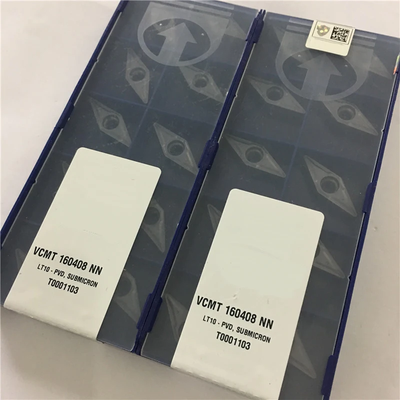 VCMT160408NN LT10 Original CNC blade carbide insert lathe tool 10pcs/lot VCMT 160408 NN LT10