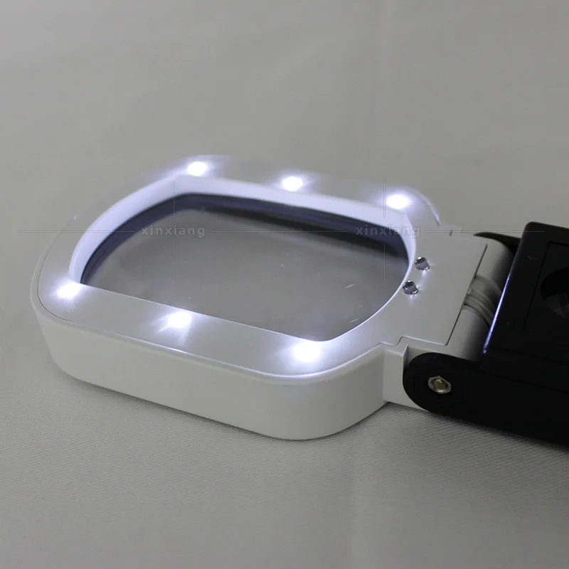 All'ingrosso 7018FX lente d'ingrandimento di ricarica USB LED lampada da tavolo da tavolo lettura lente d'ingrandimento ispezione portatile di banconote per gioielli