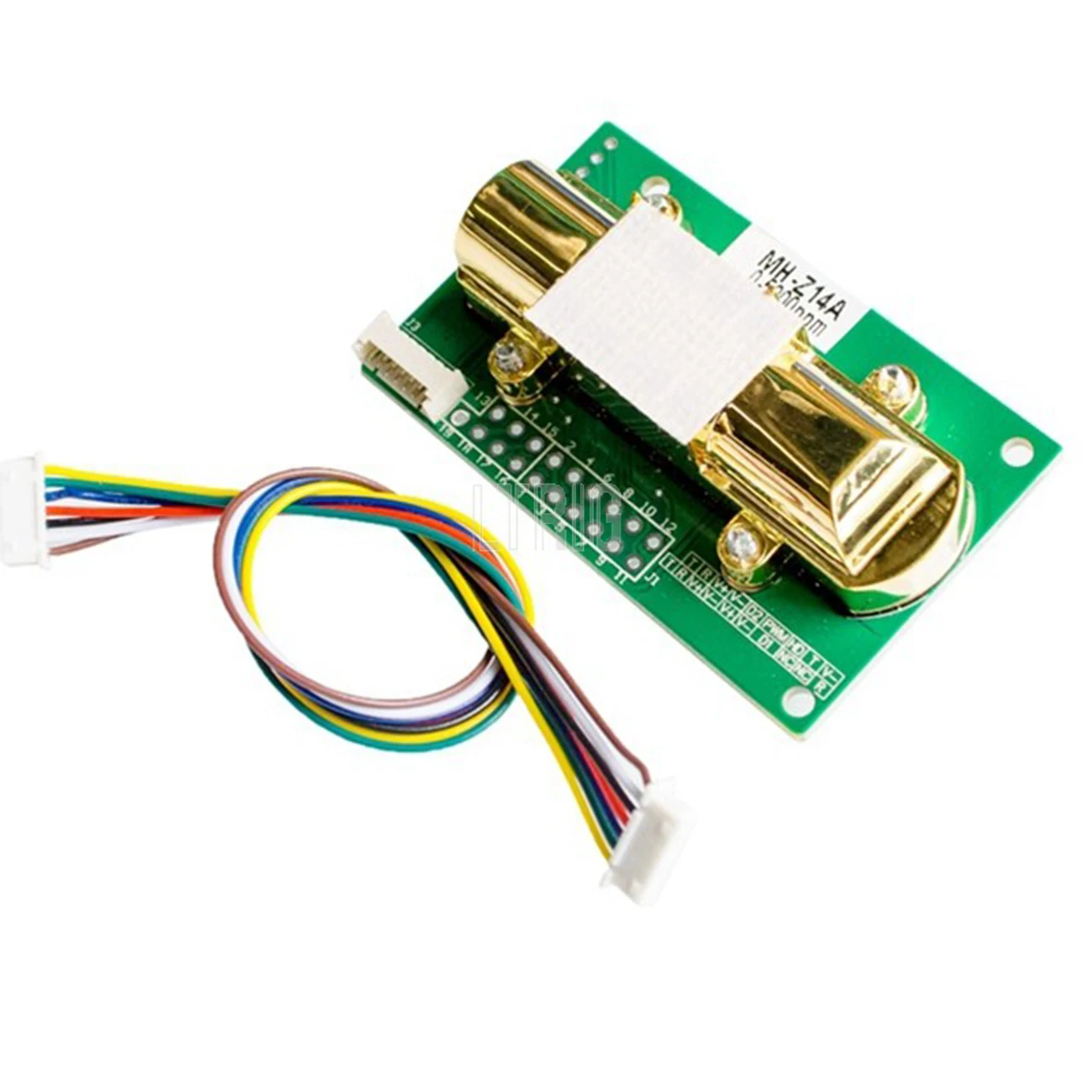 

LTRIG custom 1Pcs NDIR CO2 SENSOR MH-Z14A infrared carbon dioxide sensor module,serial port, PWM, analog output cable