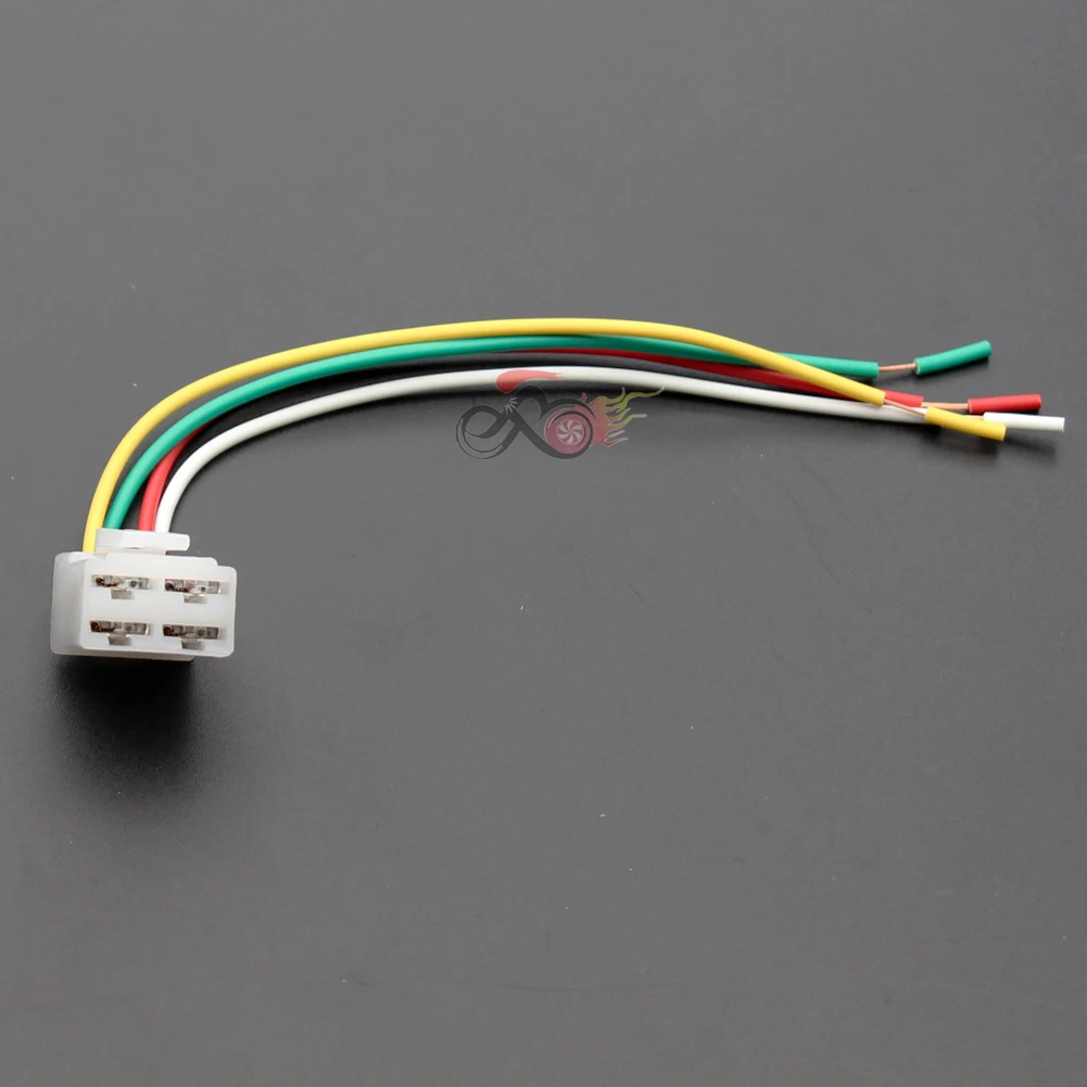 Voltage Regulator/Rectifier Cable Wire Connector 12v for GY6 4 Stroke Scooter Moped ATV Quad