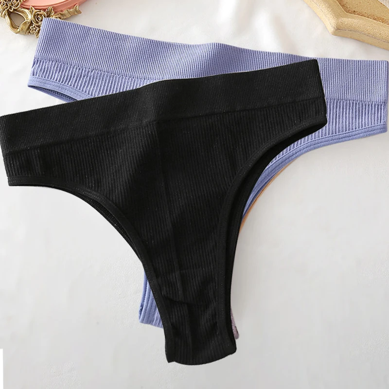 Nahtlose Frauen Pantys Mädchen Tangas Hohe Taille Weiche Frau Slip Mode 6 Einfarbig S-XL Sexy Unterhosen Für Frauen Neue