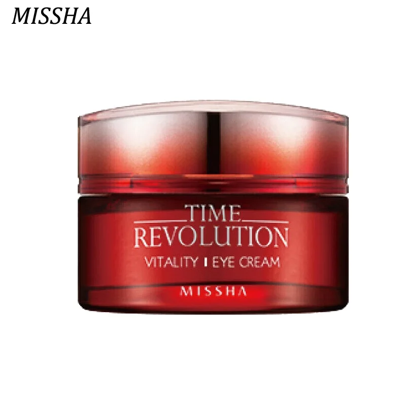 MISSHA Time Revolution Vitality Eye Cream 25g Eye Serum Anti Wrinkle Anti-Dark Circle Remove Puffiness Bags Care Korea Cosmetics