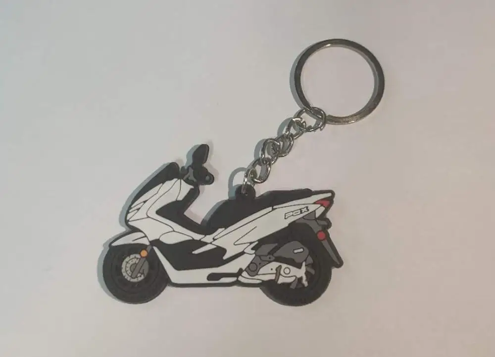 Llaveros 3D para motocicleta, llavero para Honda PCX 150 PCX125, modelo de colección, regalo