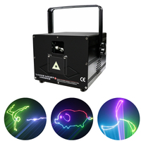 2021 New Laser Animation  Pattern Effect Light RGB 3IN1 Full Color Laser Projector DJ Disco DMX512 Stage Christmas Party Show