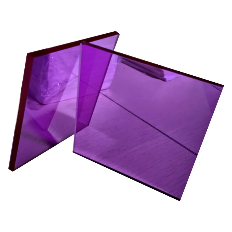 Acrylic Sheet ,Light Purple Translucent Color Plexiglass Disc Processing Acrylic Sheet Custom