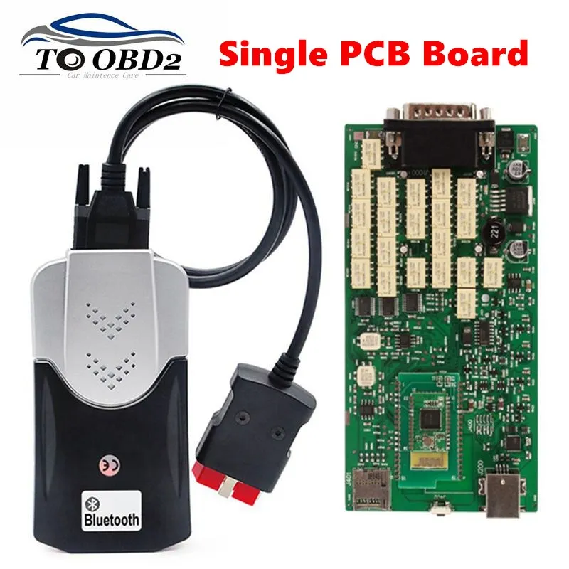 

Single Green PCB board TCS PRO real 9241A Chip multidiag pro V2017.R3 NEC Relay TCS PRO FT232RQ OBD2 Scanner multi-language