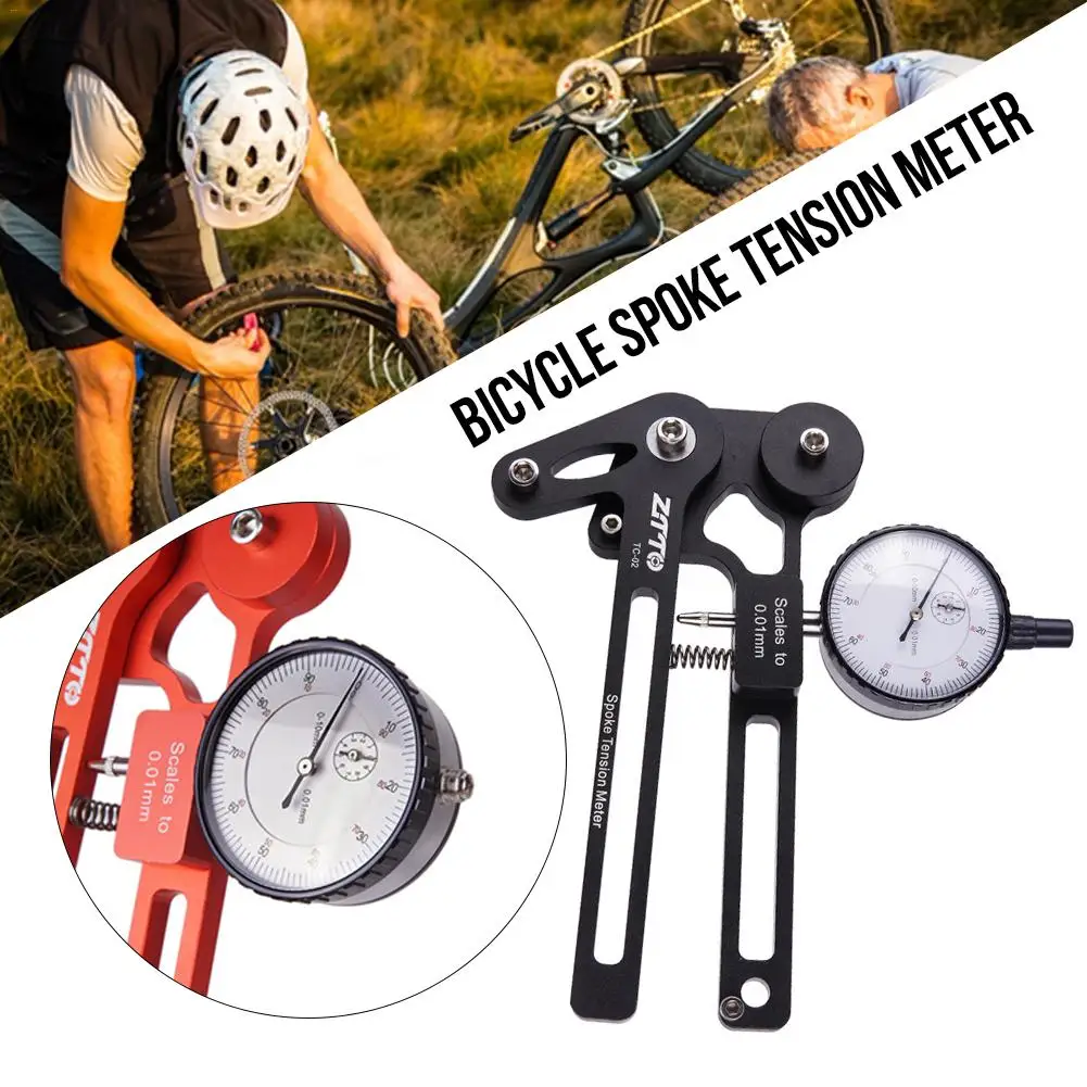 

Bike Indicator Meter Bicycle Spoke Tension Meter Wire Tension Adjustment Wheel Set Correction Circle Bicycle Spoke Repair Tool