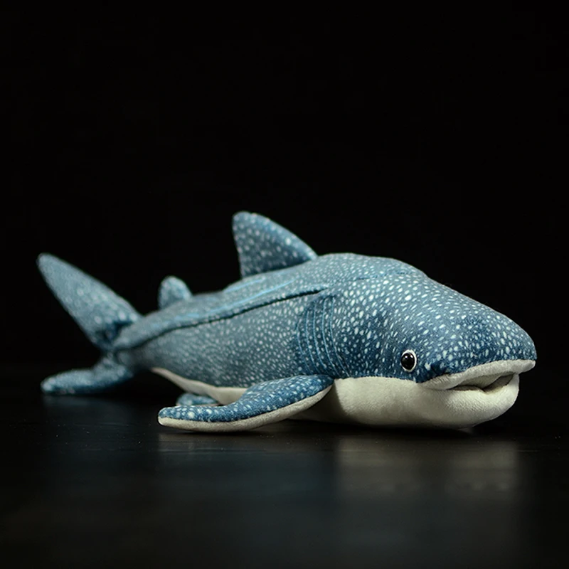 Whale shark Kids Plush Toys Real life Rhincodon typus Simulation Baby Sleeping pillow Gifts Lifelike Stuffed Sea Animals Dolls