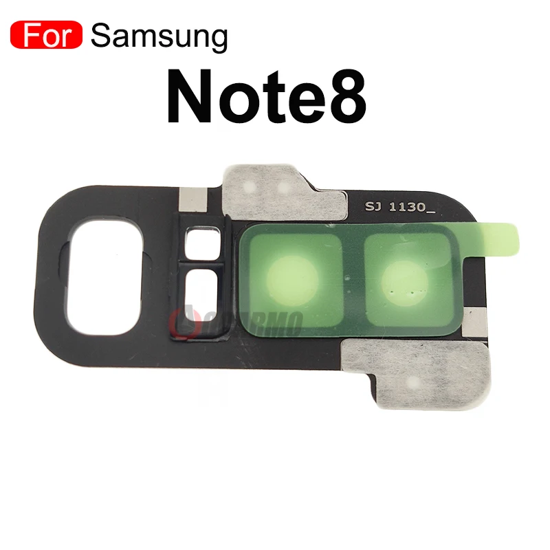 Para Samsung Galaxy Note 8 9 Note8 Note9 Lente Vidrio Cámara Trasera Con Marco Trasero Soporte y Sticker Pieza de Repuesto 6