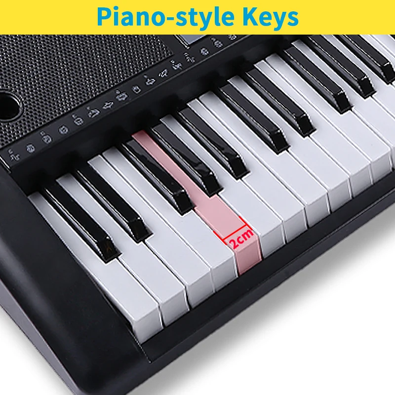 Professional Piano Keyboard 61Keys Musical Instruments Electronic Midi Controller Children\'s Digital Synthesizer Organizers