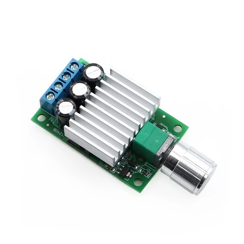 Imagen 2 del producto Controlador de velocidad del Motor de CC 10A 12V-30V PWM 12V 24V regulador de velocidad ajustable interruptor de Control de atenuación para luz LED de Motor de ventilador