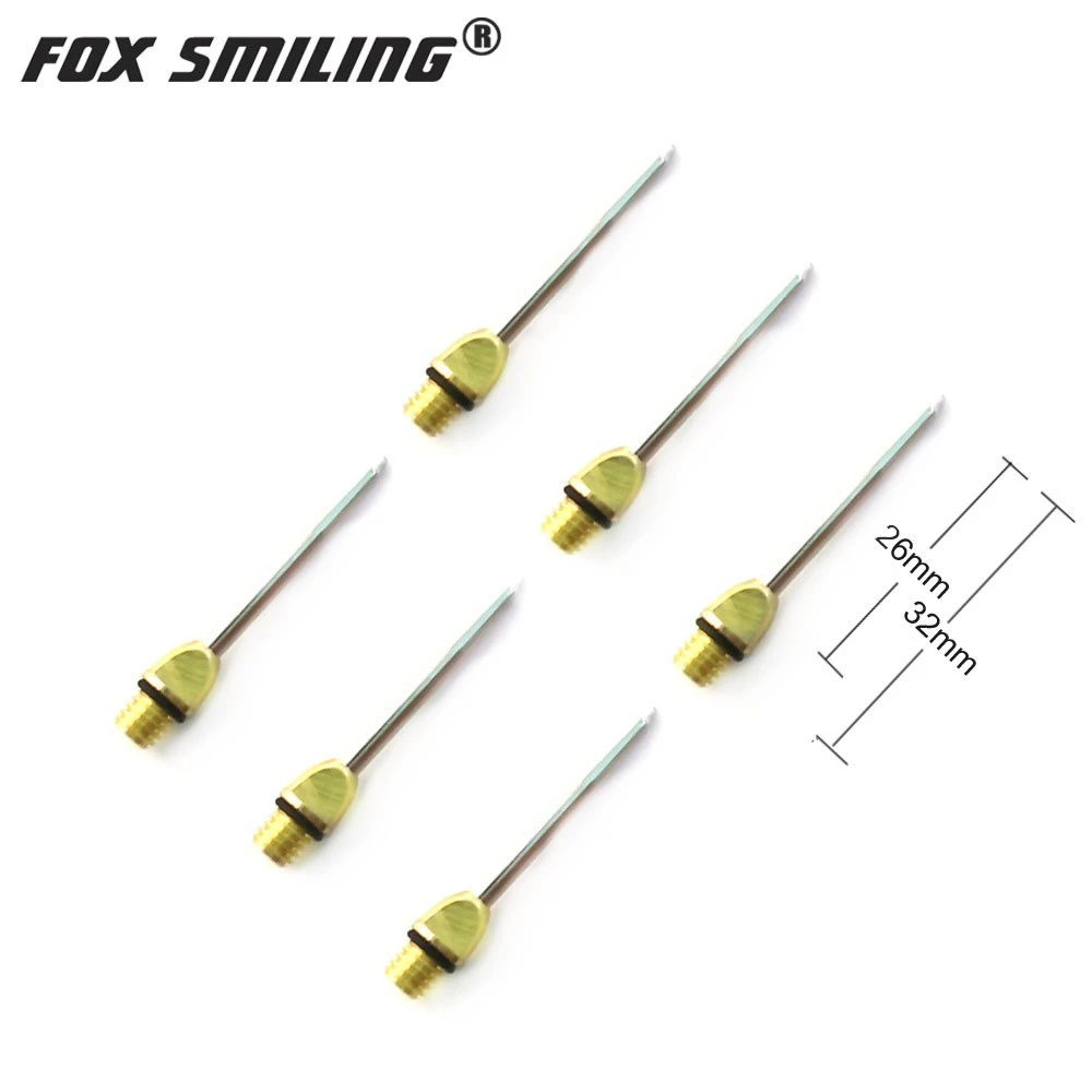 Fox Smiling 28 mm stalen darttip 6 stuks professionele vervangbare dart stalen tip dartaccessoires