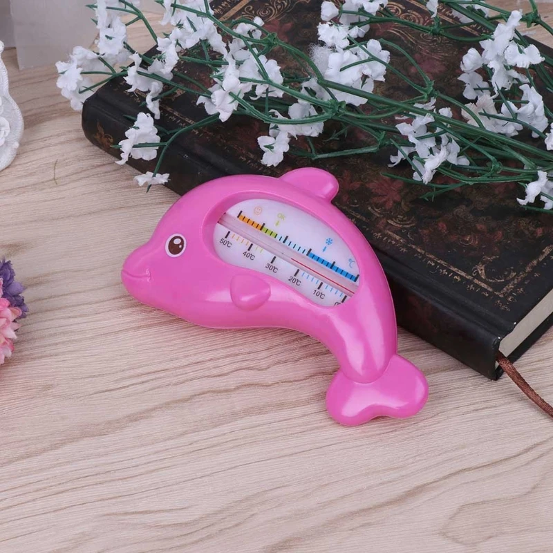 

Water Thermometer Baby Bathing Dolphin Shape Temperature Infants Toddler Shower C5AF