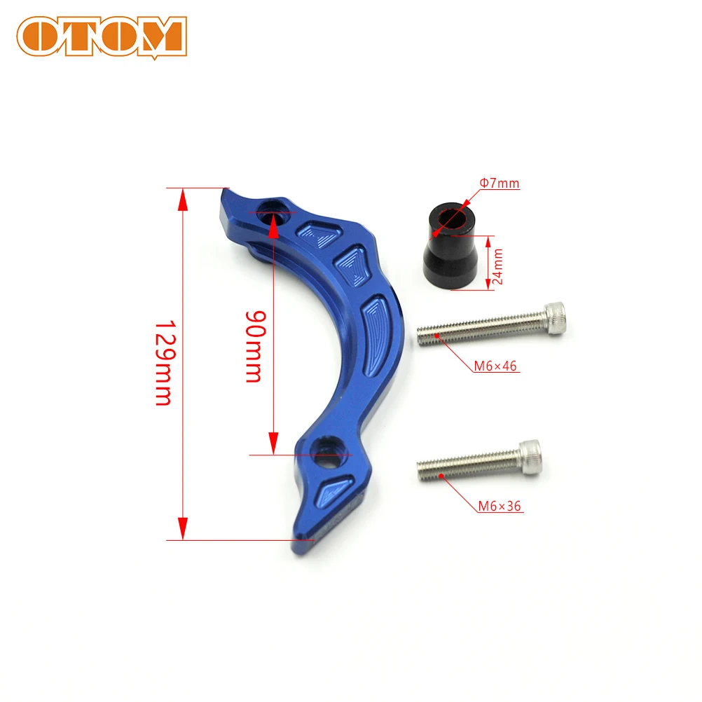 OTOM Motocross Magneto Chain Baffle Magnetic Motor Stopper Sprocket Blank Protection Inside Cover For ZONGSHEN NC250 Engine Part