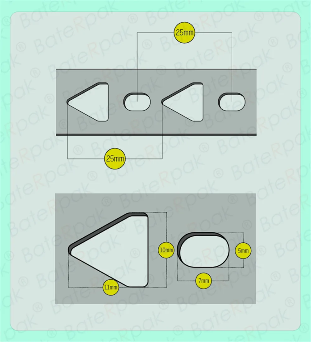 Geji in pelle Manuale ausiliario righello, cintura di posizionamento ausiliario righello, 15/18mm versione per scegliere