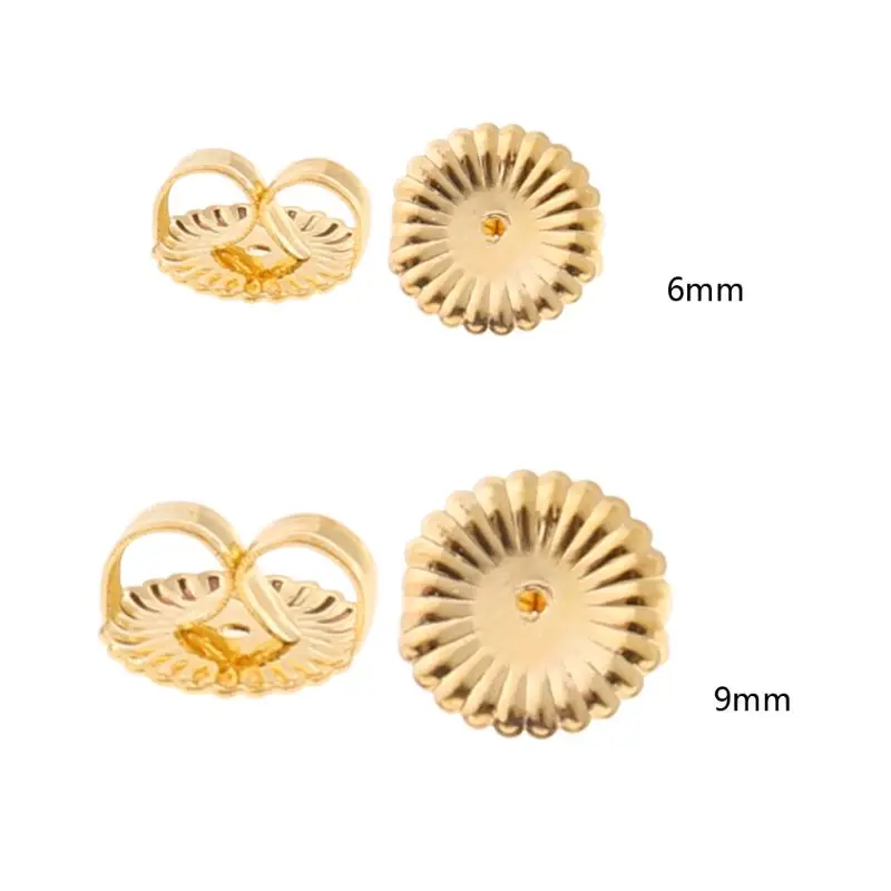 100Pcs Gold Earring… - image