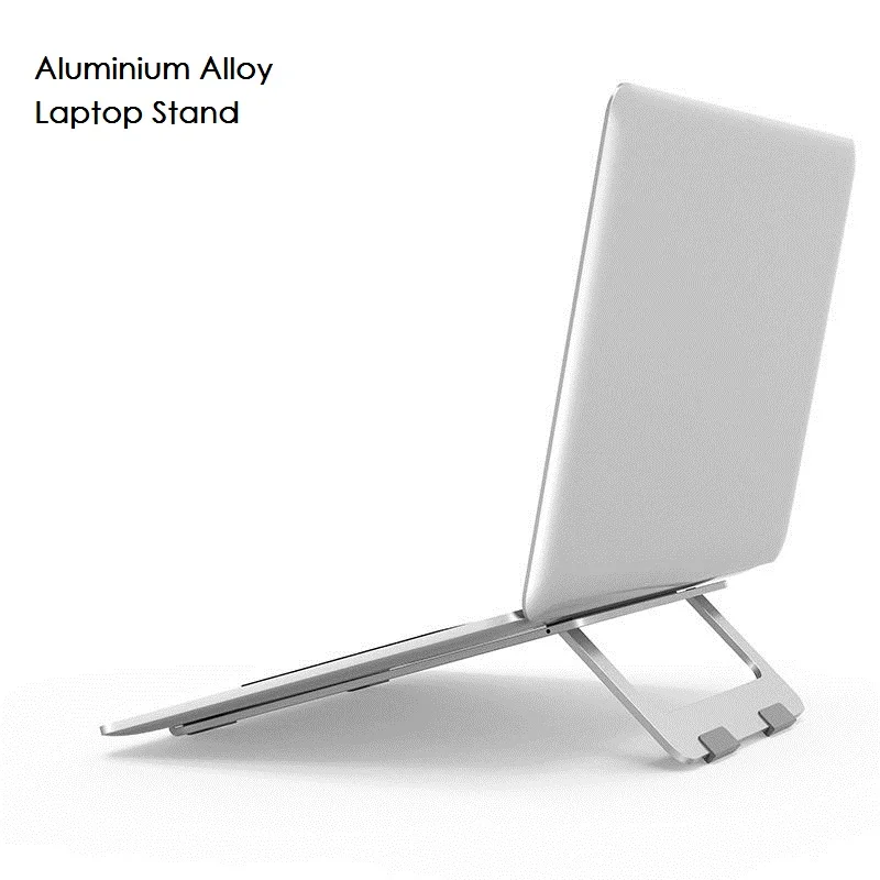 Foldable Portable Laptop Stand Non-Slip Desktop Holder Mounts Notebooks Accessories for Reading Pro Air