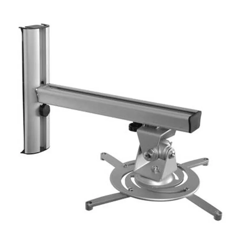 ALUMINUM universal projector wall bracket ceiling mount rack for 3 holes 4 holes projector full motion move horizontal vertical
