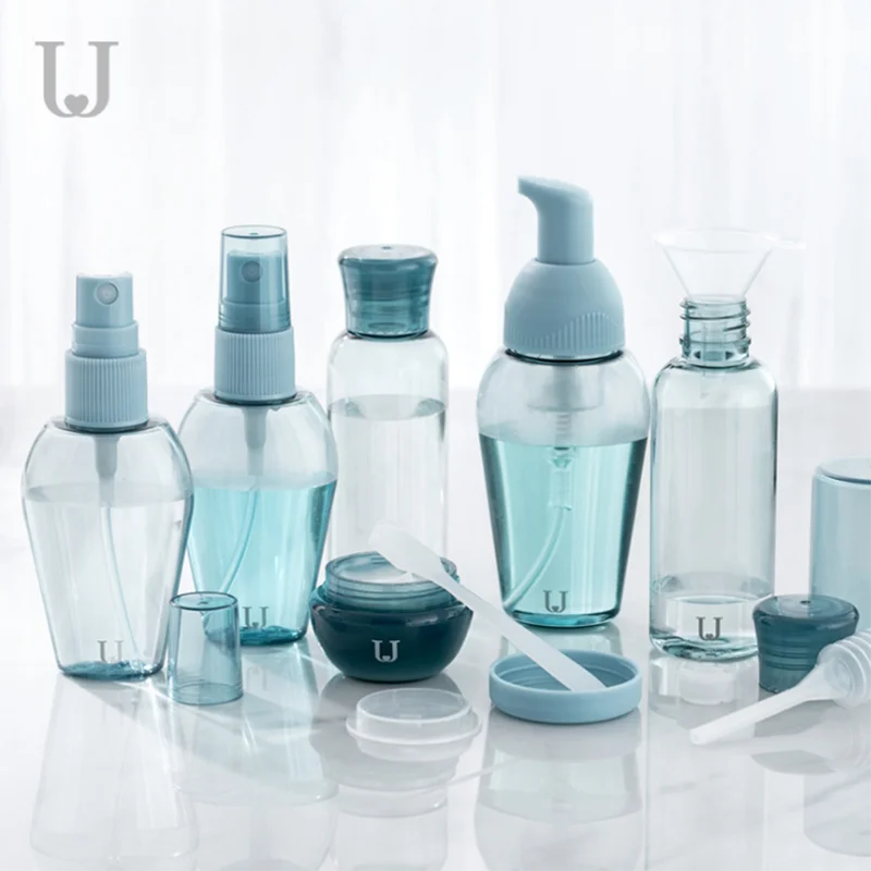 Jordan&Judy 6Pcs Traveling Sub-bottles Health Spray Refillable Bottles Cosmetic Hydrating Small Bottle Set From Youpin