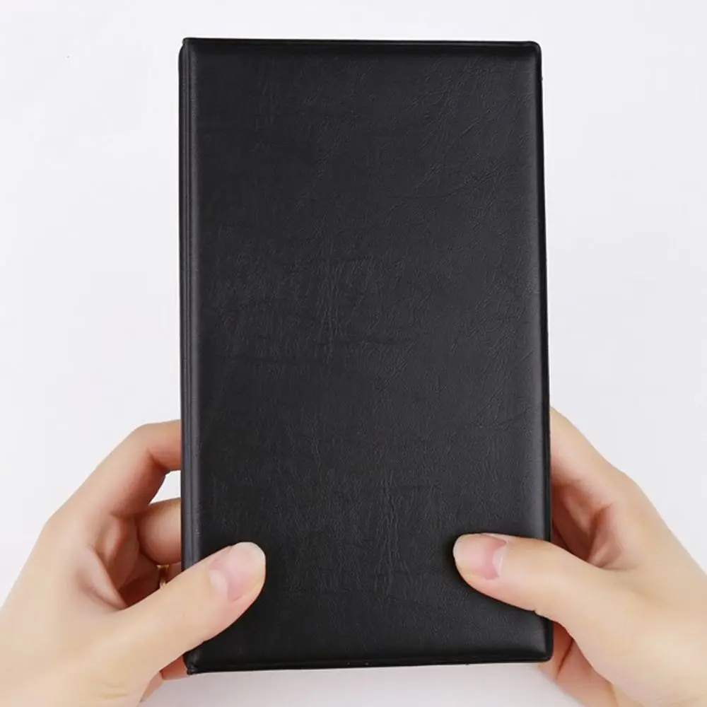 Large Capacity Bank Cards Cards album ID Card Card Holder Leather Card Bits Storage Bag Business Cards Organizer