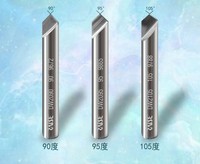 Double Edged Blade 90 95 105 Degree Carbide Raise Key Duplicating Cutting Copy Machine End Mills Milling Cutters