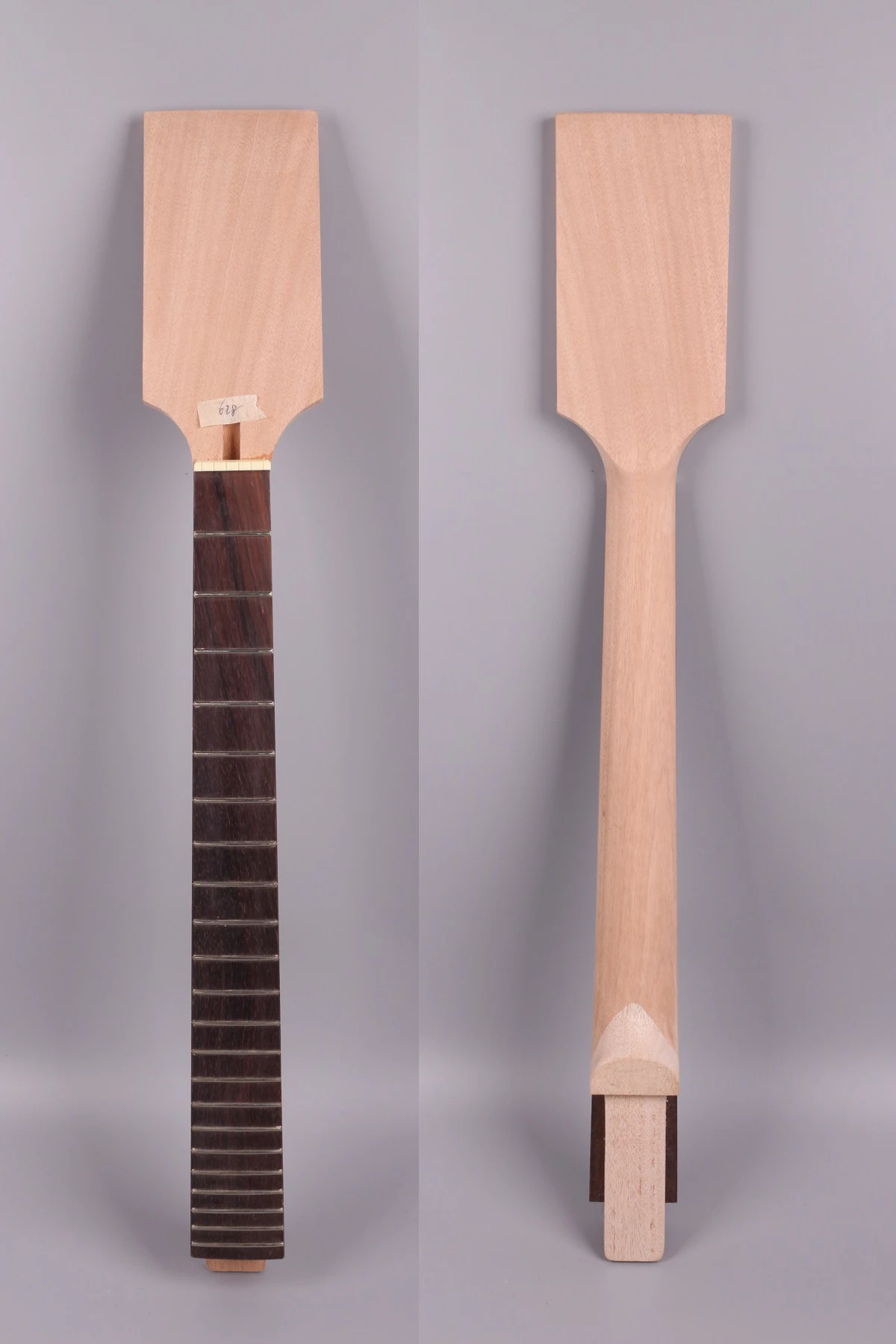 

24 Fret 25.5 Neck Unfinished New Electric Guitar neck Rosewood FRETBOARD2.7mm Jumbo & Trusrod Adjustment At HEAD