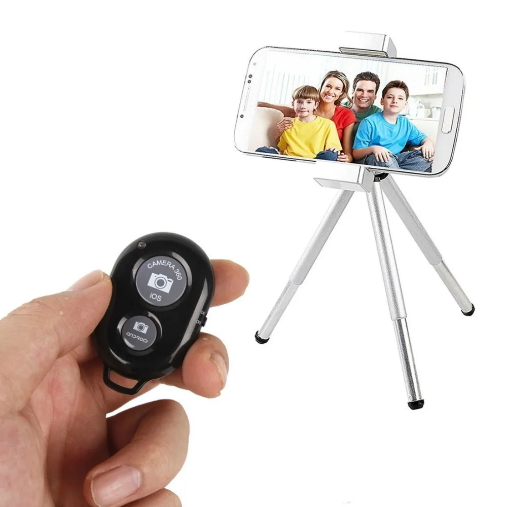 Remote Wireless Bluetooth Shutter Release for Control for Monopod Photo Camera Shutter Button Bluetooth Remote for Smartphone