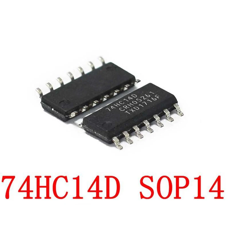 10PCS 74HC14D SOP-14 SN74HC14DR 74HC14 SOP14 SMD Nowy i oryginalny chipset IC
