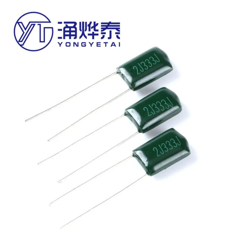 YYT 50PCS Polyester capacitor 2A102J 222J 332J 682J 103J 223J 333J 473J 104J 224J