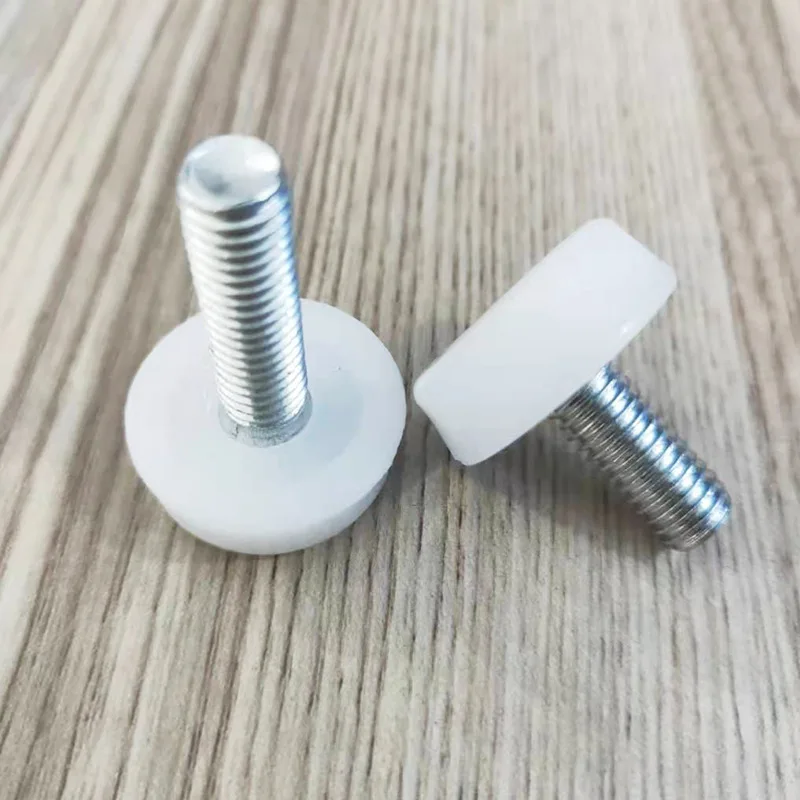 黒、透明な調節可能なフットパッド、ソファクローゼット用のraisedフットパッド。