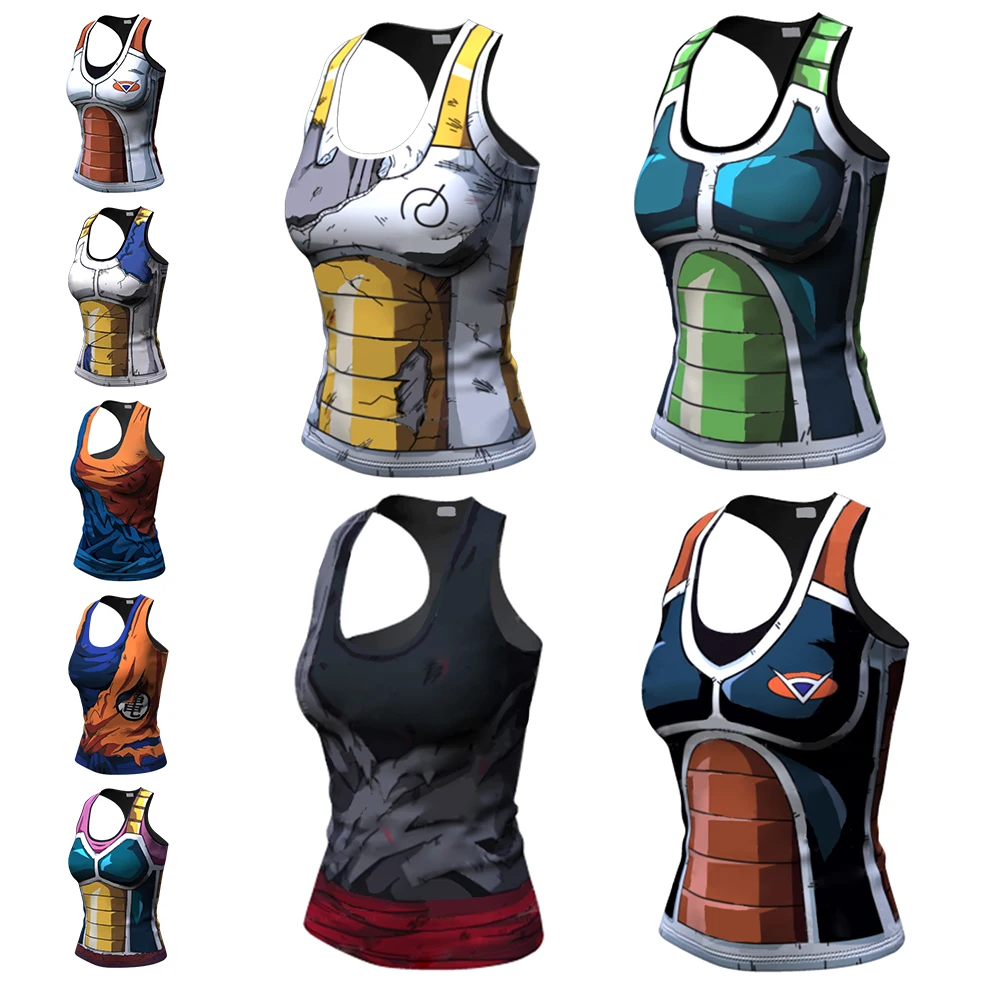 2021 Popular Summer New Women\'s 3D Printing Running Vest Comfortable Sleeveless Sports Wear T-Shirt Casual Personality Tank Tops