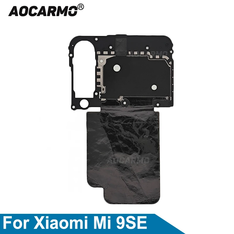 Aocarmo Motherboard Cover + Wireless Charging Charger Induction Coil NFC Module For Xiaomi Mi 9 SE 9se Flex Cable Repair Part