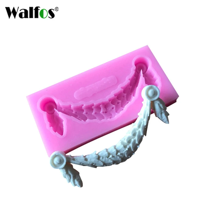 

WALFOS Silicone Cake Chocolate Mold Vintage Relief Border Shaped Cake Decorating Mould Fondant Sugarcraft Kitchen Accessories