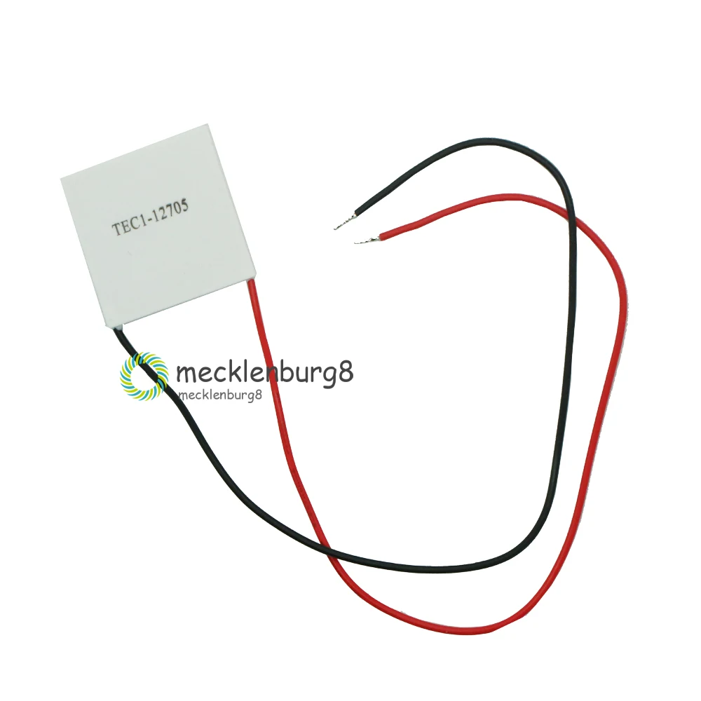 TEC1-12705 TEC1 12705 Thermoelectric Cooler Peltier 12705 12V 5A Cells, TEC12705 Peltier Elemente Module Heatsink Cooling Plate